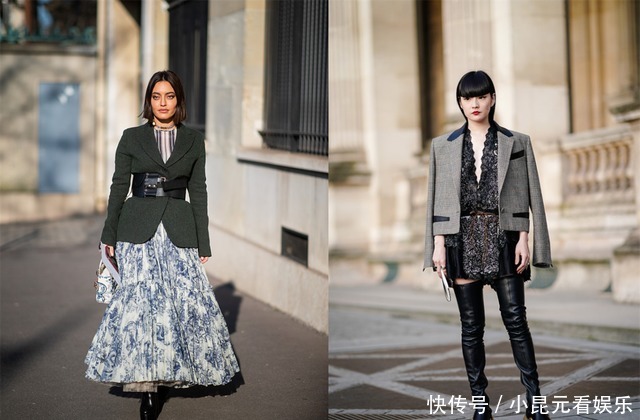 出彩|三四十岁的女人,秋冬穿碎花单品会更加出彩,时髦减龄又有气质