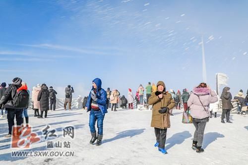 集市|蓝山：景区如集市 冰雪赛北国