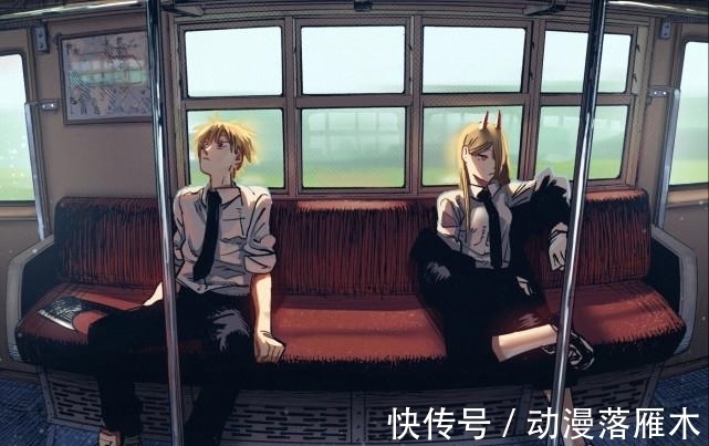 自制|又见神仙画画,国外粉丝自制《电锯人》上色版漫画