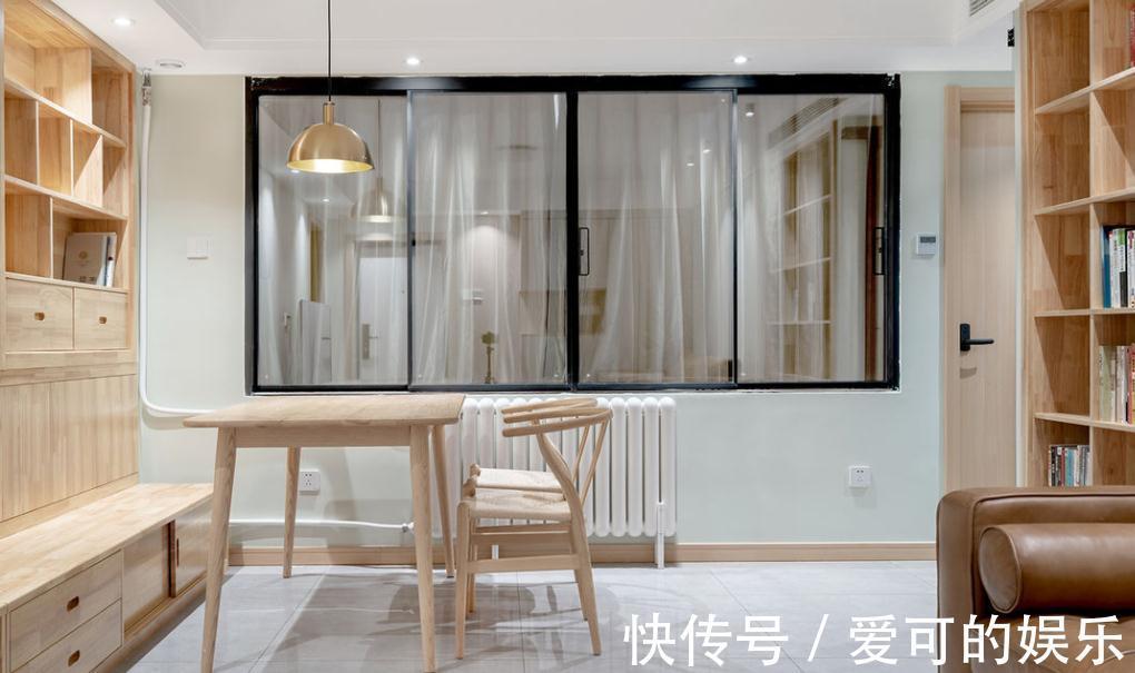 重点|原木风和小户型的黄金组合,即使采光不足,也能保持通透明亮
