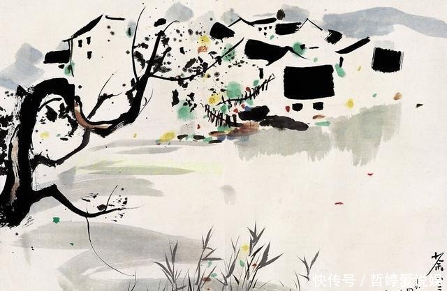 成就|中国的梵高:浅析吴冠中绘画的艺术成就和艺术美感
