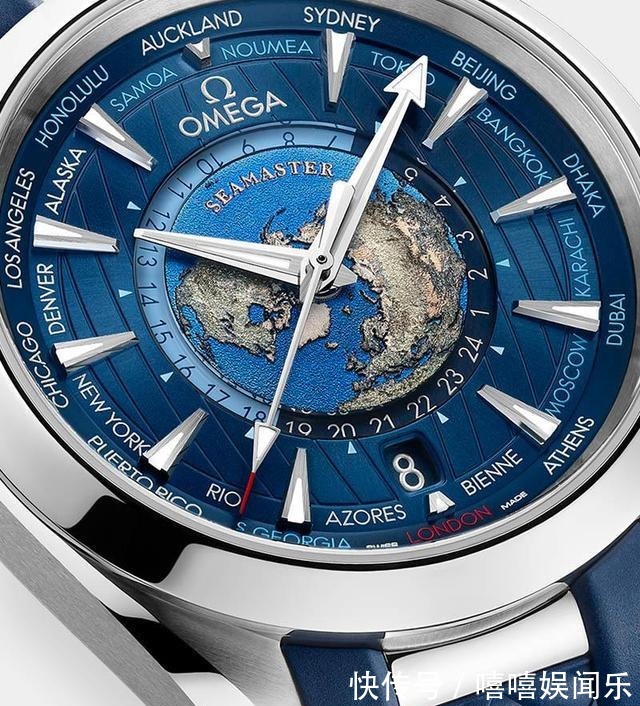 腕表|欧米茄推出新款Aqua Terra世界时腕表!