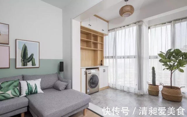 玄关柜|电视墙要不要装柜子？一进屋就被迷住了，全屋太漂亮了