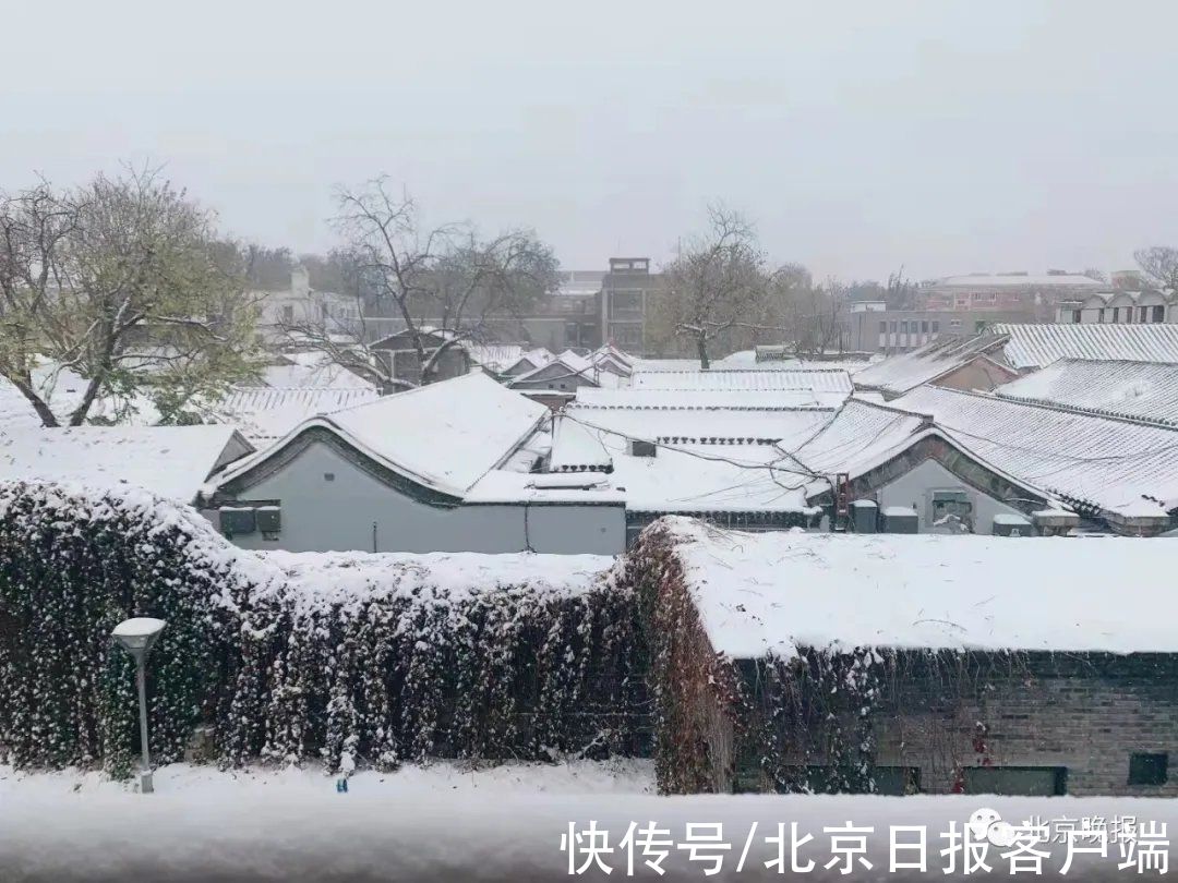 白塔寺|?今天京城这些地方的雪景，独一份！随便一处都是打卡点——