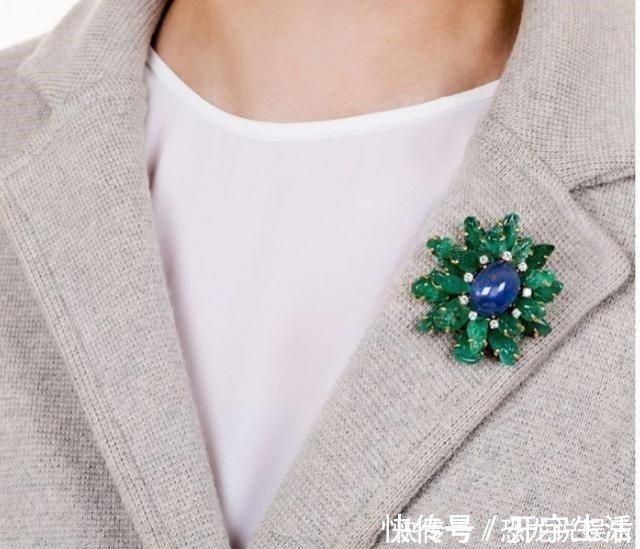 星光$一枚重达16克拉的古董级星光蓝宝石胸针,为何如此让人着迷