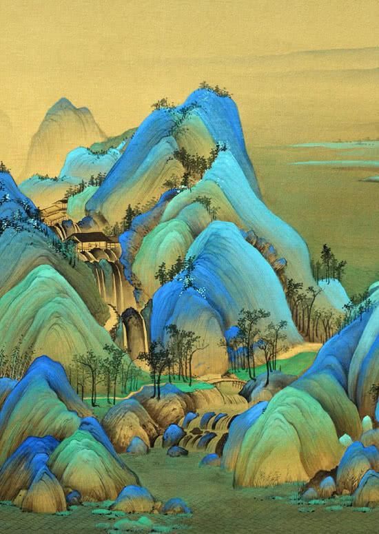  幅作品|18岁少年，画了一幅千里江山图，一千年后，此画成为十大传世名画