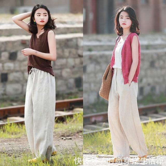 tips|天热了,换上慵懒舒适的棉麻穿搭,做回无拘无束的自己