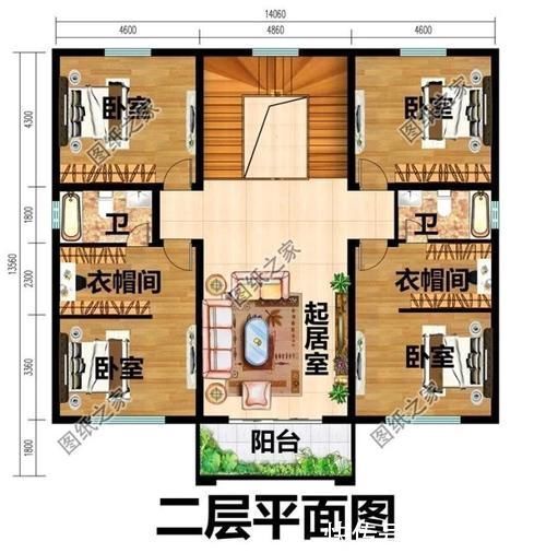 x3|超流行的现代二层别墅设计图，年轻人都喜欢的农村自建房