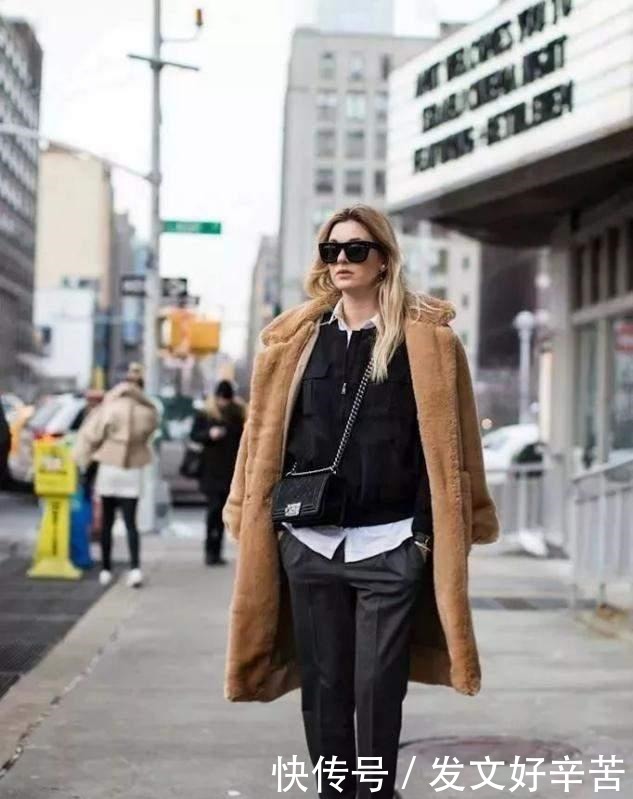 臃肿|今年火了一种大衣,叫“泰迪衣”,时髦百搭还保暖,小个子也爱了