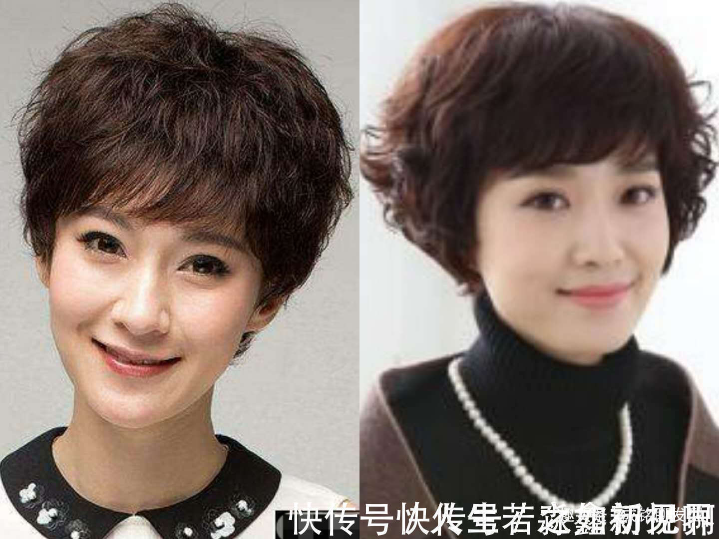 阿姨 六十岁阿姨适合什么发型千万不要选“妈妈头”,会让你更显老!