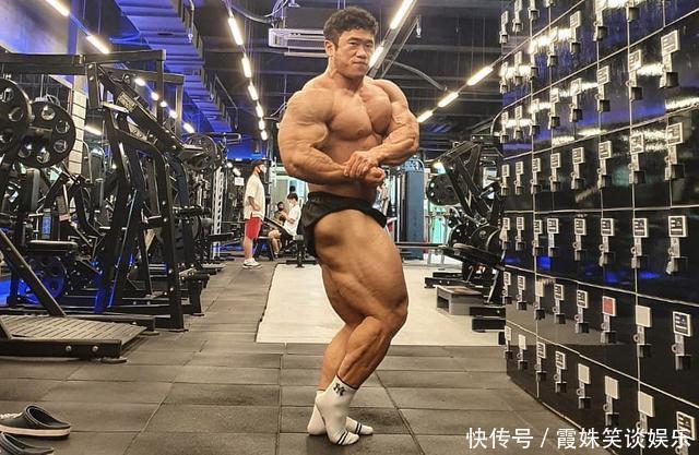 鹿晨辉|身高不到170厘米的肌肉巨兽,比肩鹿晨辉,腿太粗了