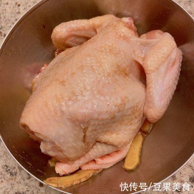 吃不下饭？那是你不会做电饭锅版懒人～盐焗手撕鸡，