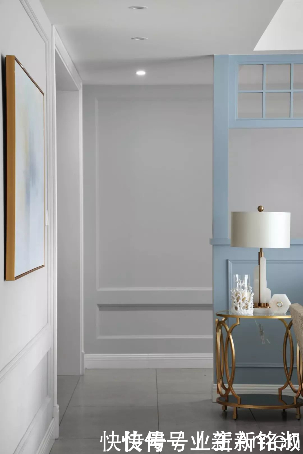 大房型想设计美式轻奢风格，187平的大平层这样设计，优雅高品质