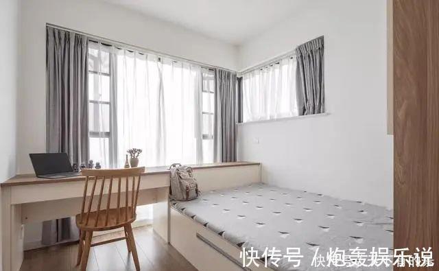 卫生间|90平新房，过道、衣帽间太实用了，卫生间装折叠门，超明智！