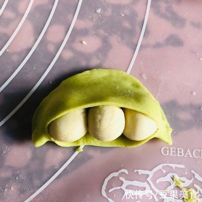 我能说|勾起宝宝食欲超可爱的豌豆荚馒头好吃又好看