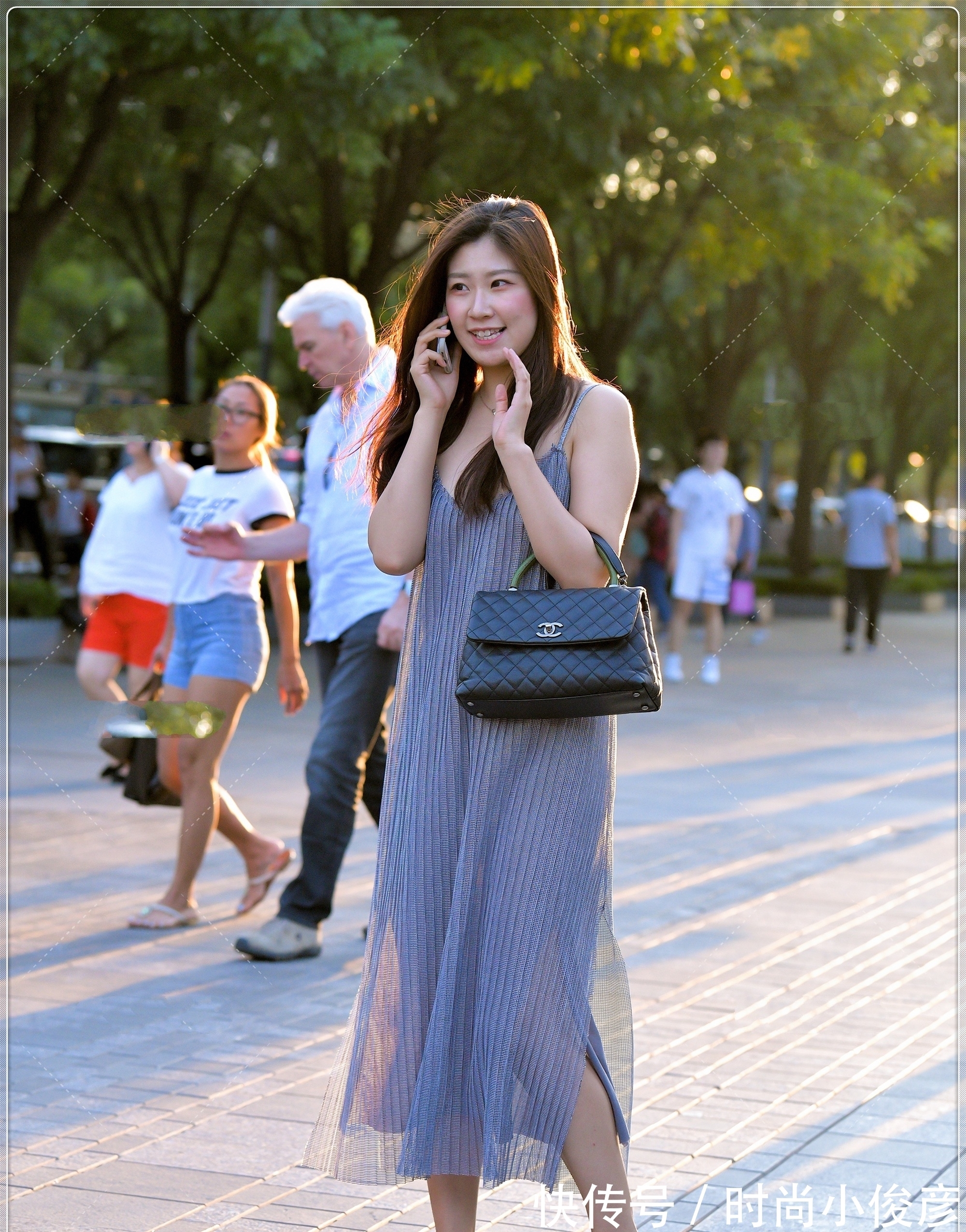 服装|森系荷叶连衣裙,款式新颖,仙气十足