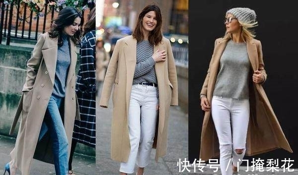 毛衣|驼色大衣的五种色彩穿搭,教你做时髦女王