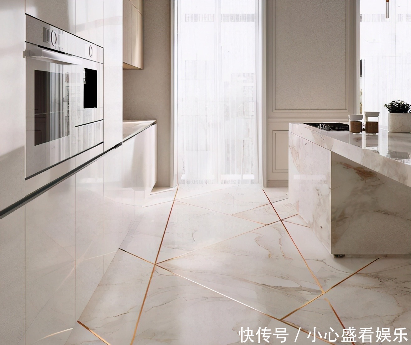 时尚|处理瓷砖缝又添新方式，比美缝更好看，学着这样去装家里更时尚