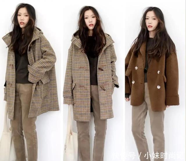 清爽|穿搭跟做人一样, 简单更受人喜欢, 27套冬日复古搭配清爽又自在!