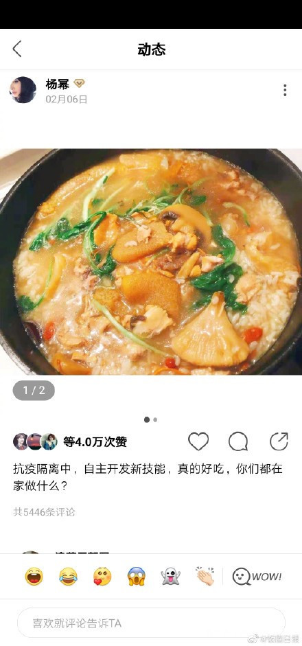 明星疫期居家全变厨师,何炅这菜我学不会,华晨宇这菜我吃不饱