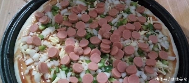 国际化|媳妇在家自制披萨,外面一个卖28元,自己在家做成本却不足十元