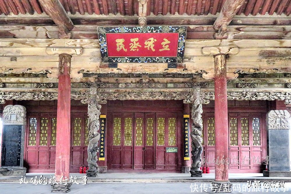 山西这座庙 是全国最大祭祀后稷的庙宇 古建筑“三绝”实属罕见