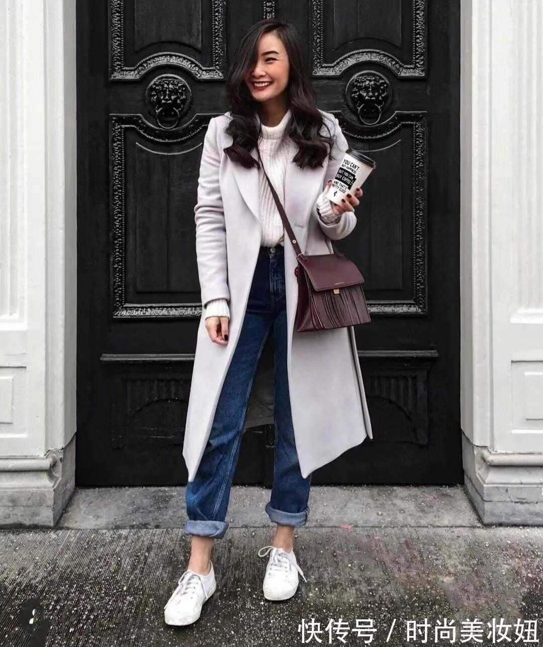 长大衣 谁说小个子不能穿长大衣,避免4个穿搭雷区,轻松穿出优雅感