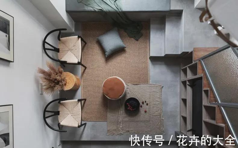 矮柜|22平迷你小复式,充满美感的同时收纳还不受影响,简直太厉害了!