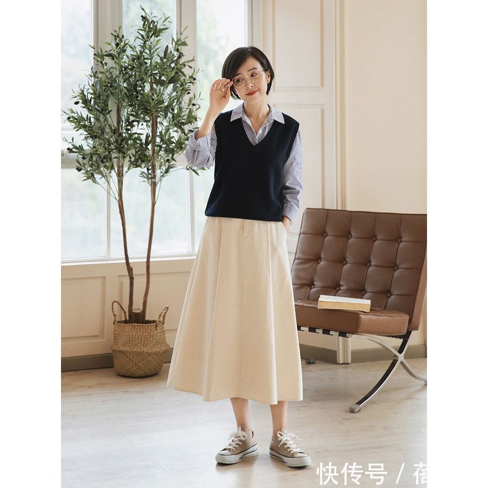 身材|真正会穿的女性,从不拒绝“A字裙”,它能让身材与气质一应俱全