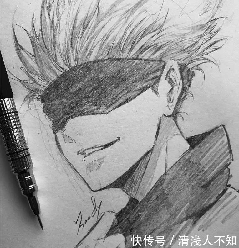 手绘&画师超精美铅笔手绘,让人想起了当年也是拿着铅笔画图的我们