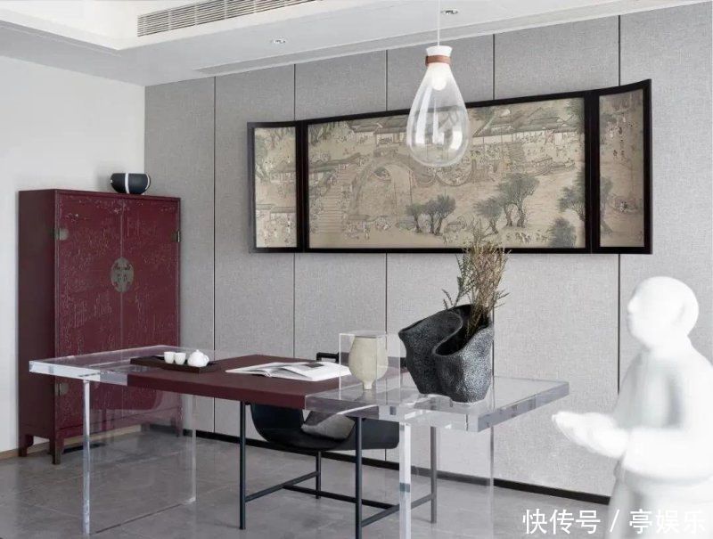 客厅|谁说买房容易装修难,我看这套中式风的四居室装修的特别好看
