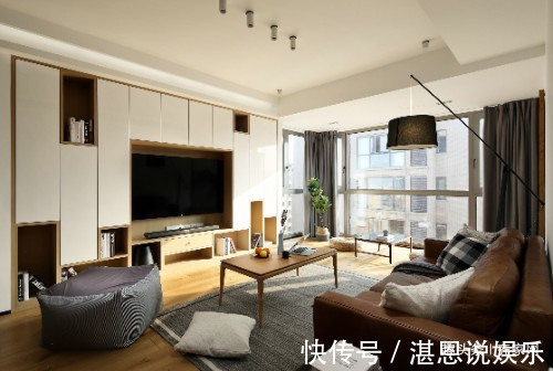 北欧|北欧日式三居,木质元素保留了日式的禅性和北欧的简单!