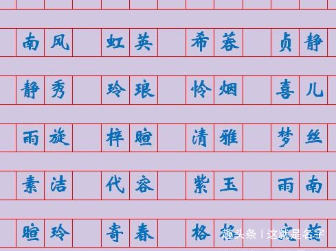 子涵|别给孩子起名“子涵紫萱”了，以下名字新颖好听，不重名