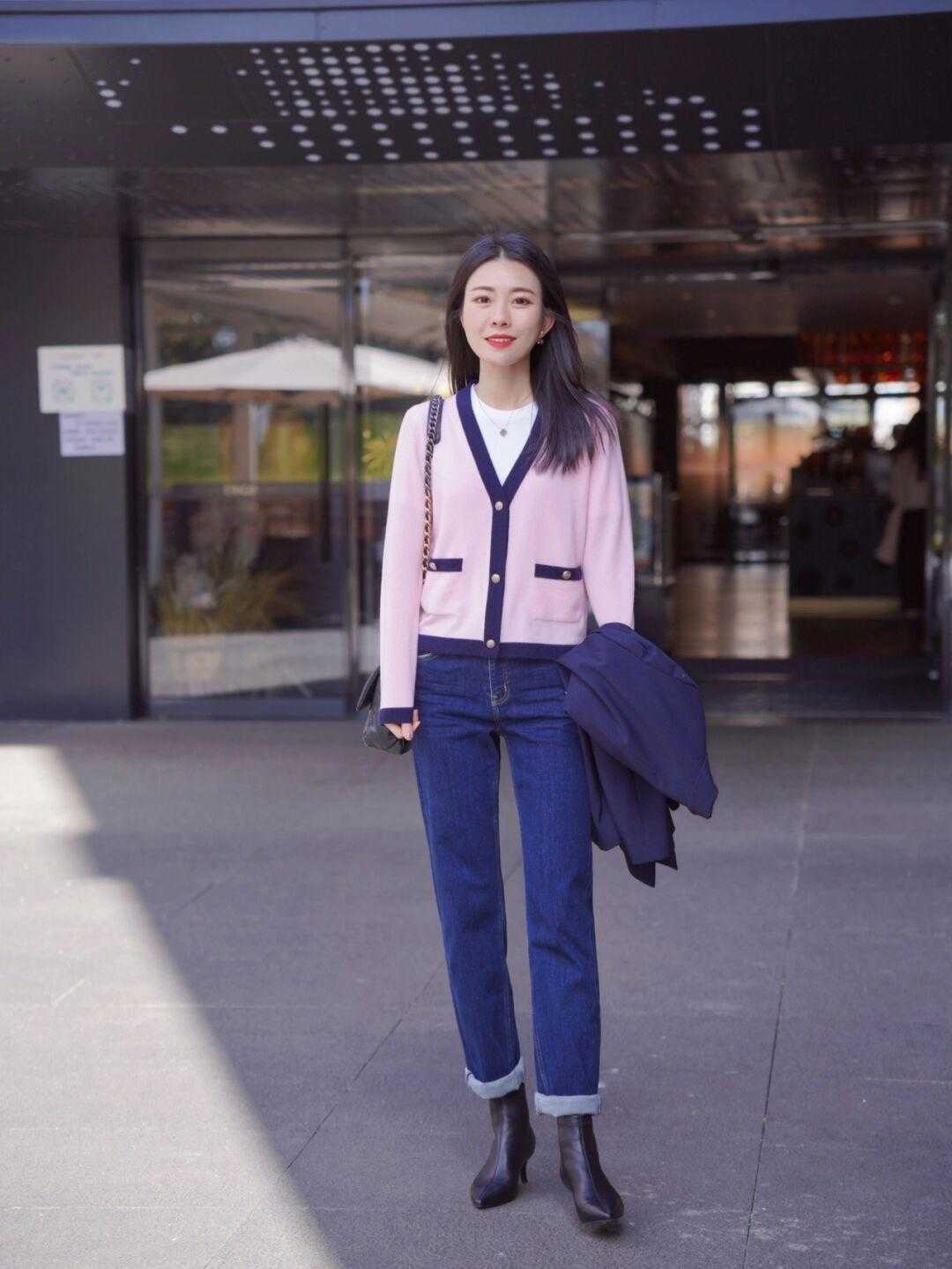 九分裤 九分长裤可不止有牛仔裤,加上这“两”种,才会变得无懈可击