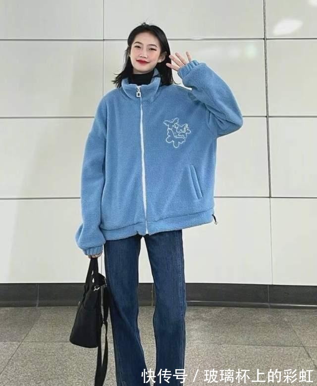 毛呢|这些美到不行的“有彩色”穿搭，让心情都变好了