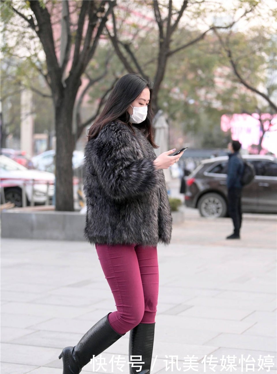 显身材的紧身裤搭配,时尚大方,不会辜负你的身材