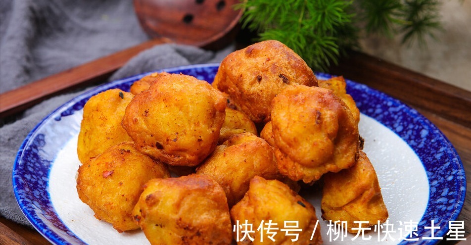 玉米淀粉|炸肉丸,别只会放面粉了,多放3样,丸子外酥里软,凉了也不硬!