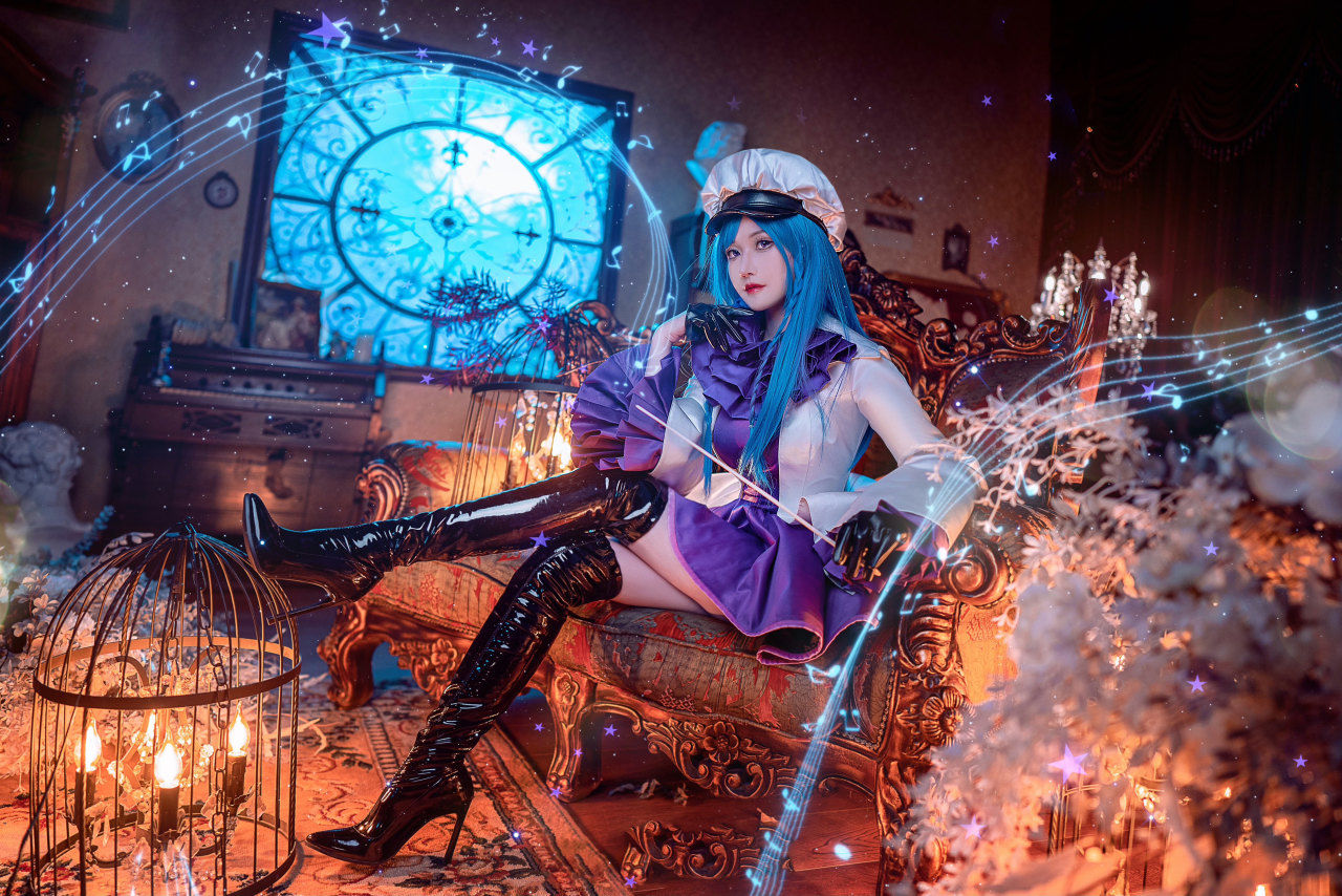 博丽灵梦cosplmusedash &东方project，玛莉嘉&博丽灵梦cosplay