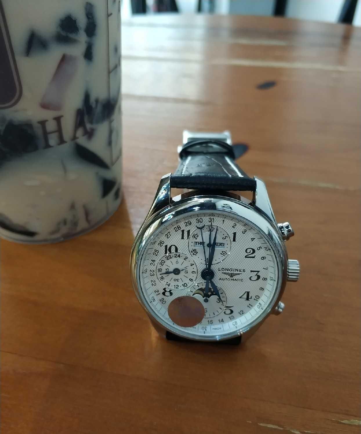 表冠|3M厂浪琴名匠（八针月相）真假对比评测及调校使用方法