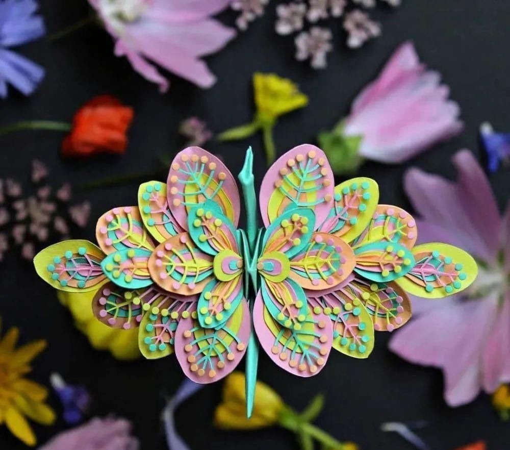 灵感$抑郁小哥把一只2毛钱的千纸鹤折成了我买不起的样子,不但病好了还年入百万