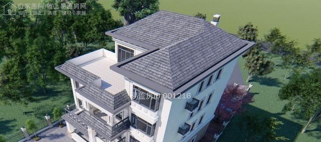 平面|农村盖房单单主体就花费百万,4层带地下室,10卧室这得住多少人