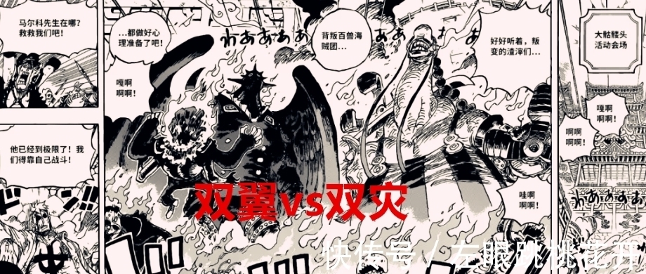 索隆|海贼王1022话：历史重演，双翼VS双灾，山治可能需要加把劲了