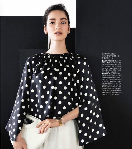 波点怎么穿都不会觉得腻！以下搭配优雅时尚，照搬还简单