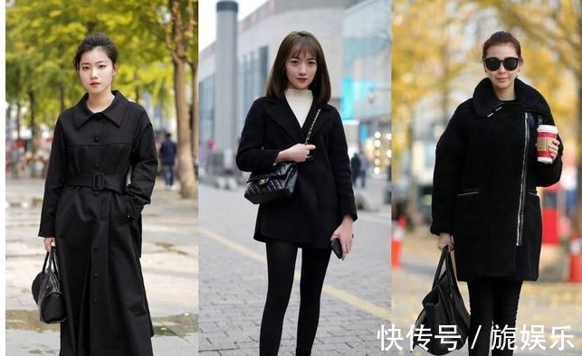 黑色 黑色的大衣搭配什么样的书包,40岁的女人显年轻15岁