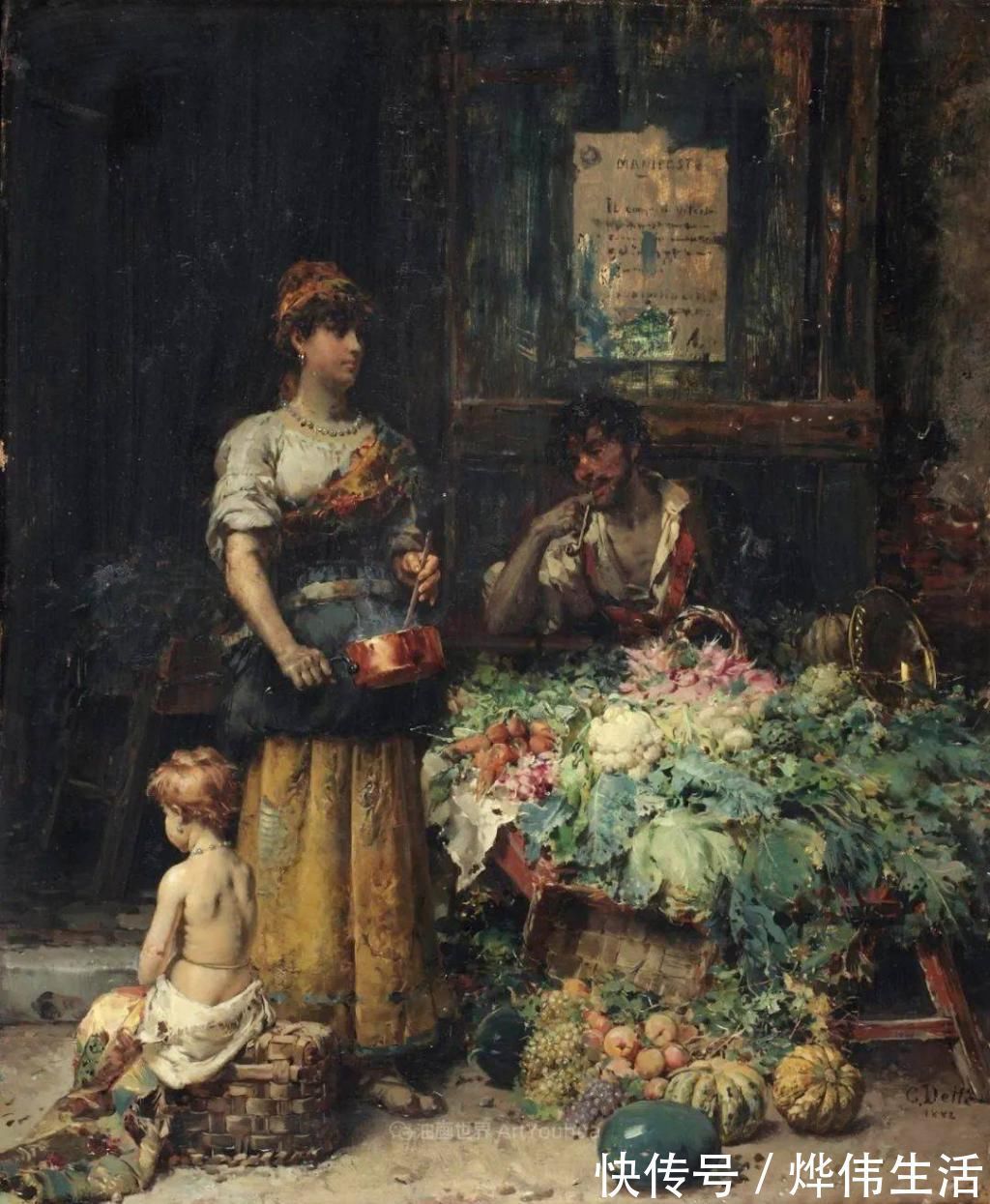 august@华丽的服饰,精美的人物,田园牧歌式的情感