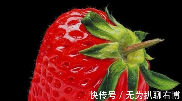 写实派|一颗咬坏的草莓凭啥卖出20万，放大十倍看，细节展示真实价值