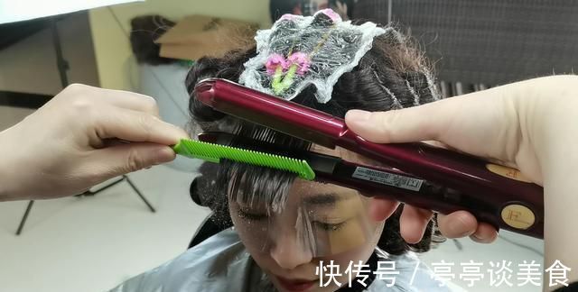 卷曲度|自然卷刘海怎么留好看?按卷曲度设计,软化后做个弧度抛光才好看