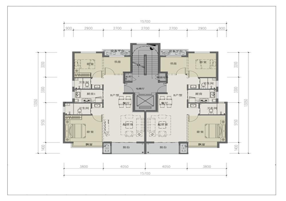 安置小区|落马桥安置小区户型图出炉，4种套型、6种户型可选，速看~