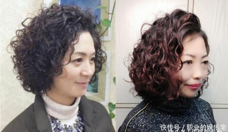 烫发|女人不到70最好别烫小卷，显老又影响气质，这样烫发时尚又减龄