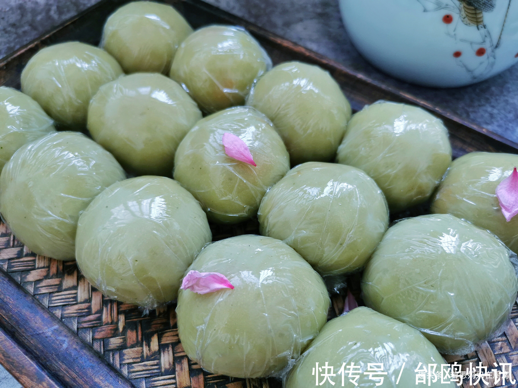 沙拉酱|想吃青团不要排队买,此方子不塌陷不变硬,比买的都好吃